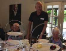 John speaking at the High Tea at Parammata