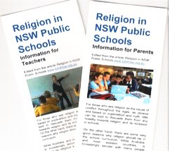 Brochures about Religion in NSW Public Schools