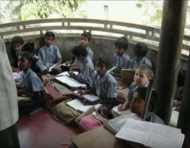 Limited resource: Indian class on balcony